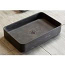 Stone Forest Antique Grey Limestone Vessel 