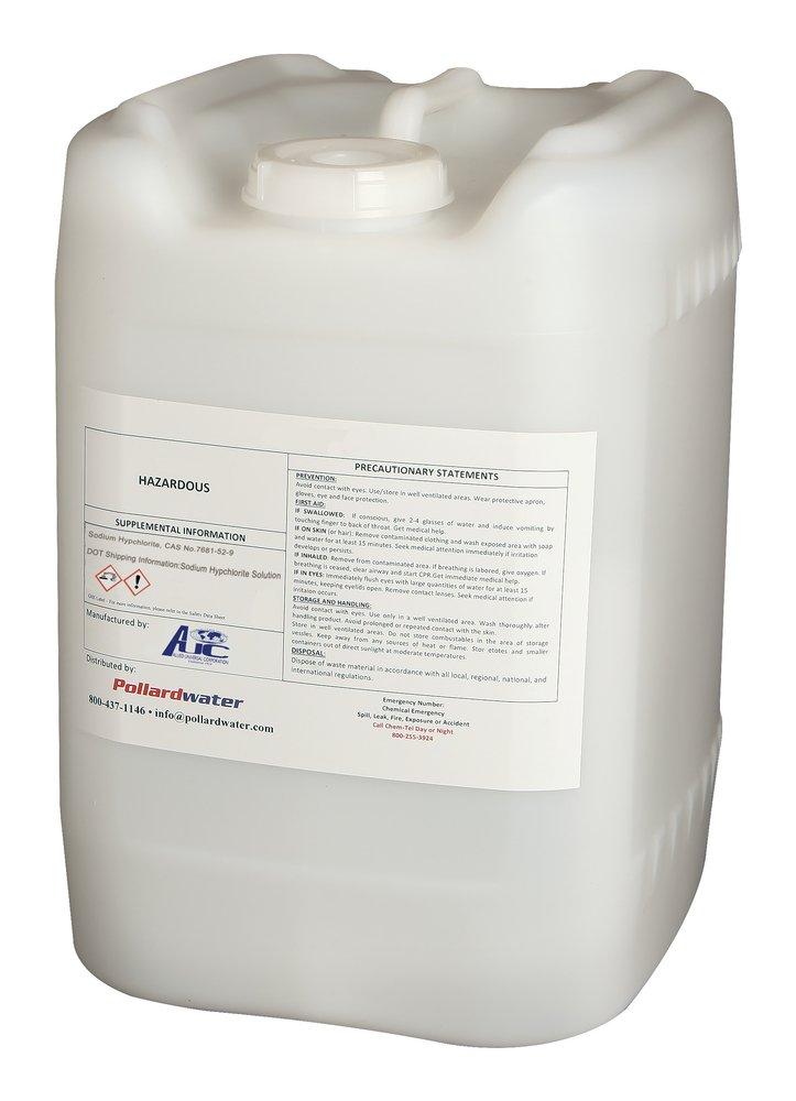 Hawkins Inc Clear Yellow Sodium Hypochlorite Liquid (12.5%) 