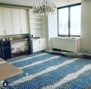 Visual Comfort & Co. Signature Hand-Rubbed Antique Brass BONNINGTON LARGE CHANDELIER IN POLISHED NICKEL WITH CRYSTAL 