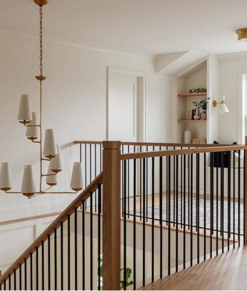 Visual Comfort & Co. Signature Aged Iron 45-1/4 x 34-1/4 in. 40W 1-Tier 8-Light Modern Chandelier 