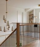 Visual Comfort & Co. Signature Aged Iron 45-1/4 x 34-1/4 in. 40W 1-Tier 8-Light Modern Chandelier 