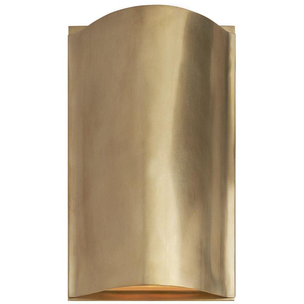 Visual Comfort & Co. Signature Antique Burnished Brass 13W 1-Light 11-1/2 in. Wall Sconce 