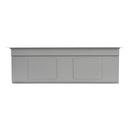 Signature Hardware Brushed Stainless Steel 32 x 18 in. Stainless Steel Single Bowl Undermount Workstation Kitchen Sink with Sound Dampening - Includes Colander, Cutting Board, and Sink Grid 