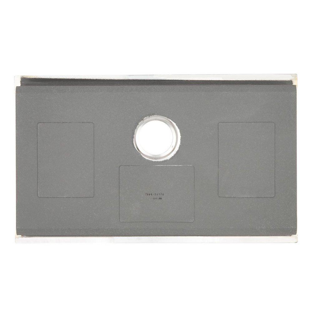 Signature Hardware Brushed Stainless Steel 32 x 18 in. Stainless Steel Single Bowl Undermount Workstation Kitchen Sink with Sound Dampening - Includes Colander, Cutting Board, and Sink Grid 