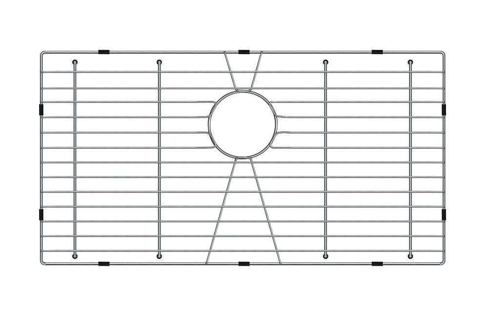 Signature Hardware Chrome Plated/Stainless Steel Bottom Basin Grid for MIRWORK1BZA and MIRWORK1BZ Sinks 