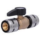 SharkBite&reg; Natural Brass Brass Full Port Push-to-Connect 200# Ball Valve 