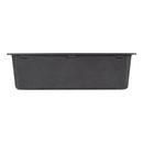 Signature Hardware Black 33 x 22 in. No Hole Composite Single Bowl Dual Mount Kitchen Sink 