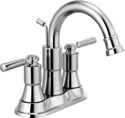 Two Handle Bathroom Sink Faucet in Polished Chrome