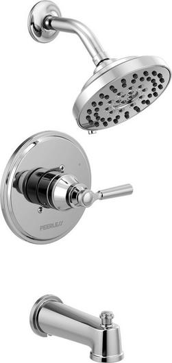 Single Handle Multi Function Bathtub & Shower Faucet in Chrome (Trim Only)