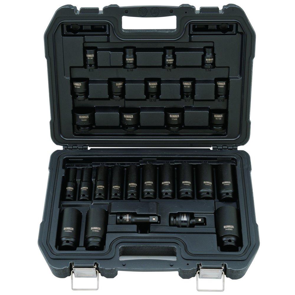 DEWALT Drive Impact Socket 28 Piece 6-point 