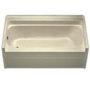 Aquarius Industries White 60 x 32-1/2 in. Soaker Alcove Bathtub Right Drain 