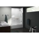 KOHLER Bright Polished Silver 57 x 31-1/2 in. Frameless Screen Shower Door 