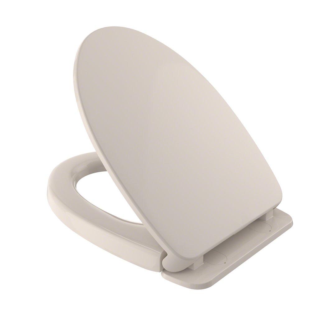 TOTO Sedona Beige Elongated Closed Front Toilet Seat 
