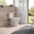 TOTO Cotton Elongated Closed Front Top Mount Polypropylene Toilet Seat 
