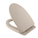 Elongated Closed Front Toilet Seat in Bone White