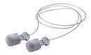 NRR 29 Reusable Earplug with Cord in Grey and Silver (Box of 100, Case of 4 Boxes)