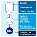 Tork Black Plastic Mechanical Hand Towel Roll Dispenser 
