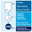 Tork Black Plastic Mechanical Hand Towel Roll Dispenser 