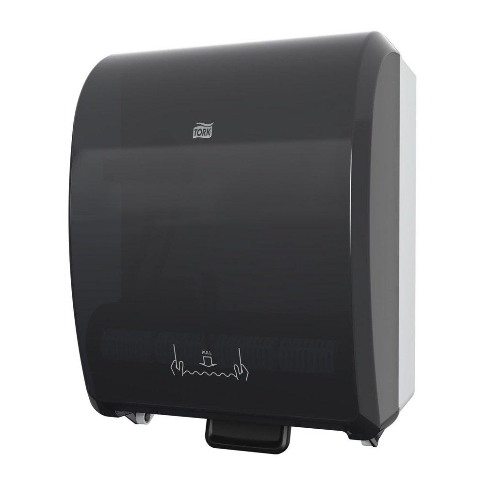 Tork Black Mechanical 7.5 in. Paper Hand Towel Roll Dispenser, H71 System 