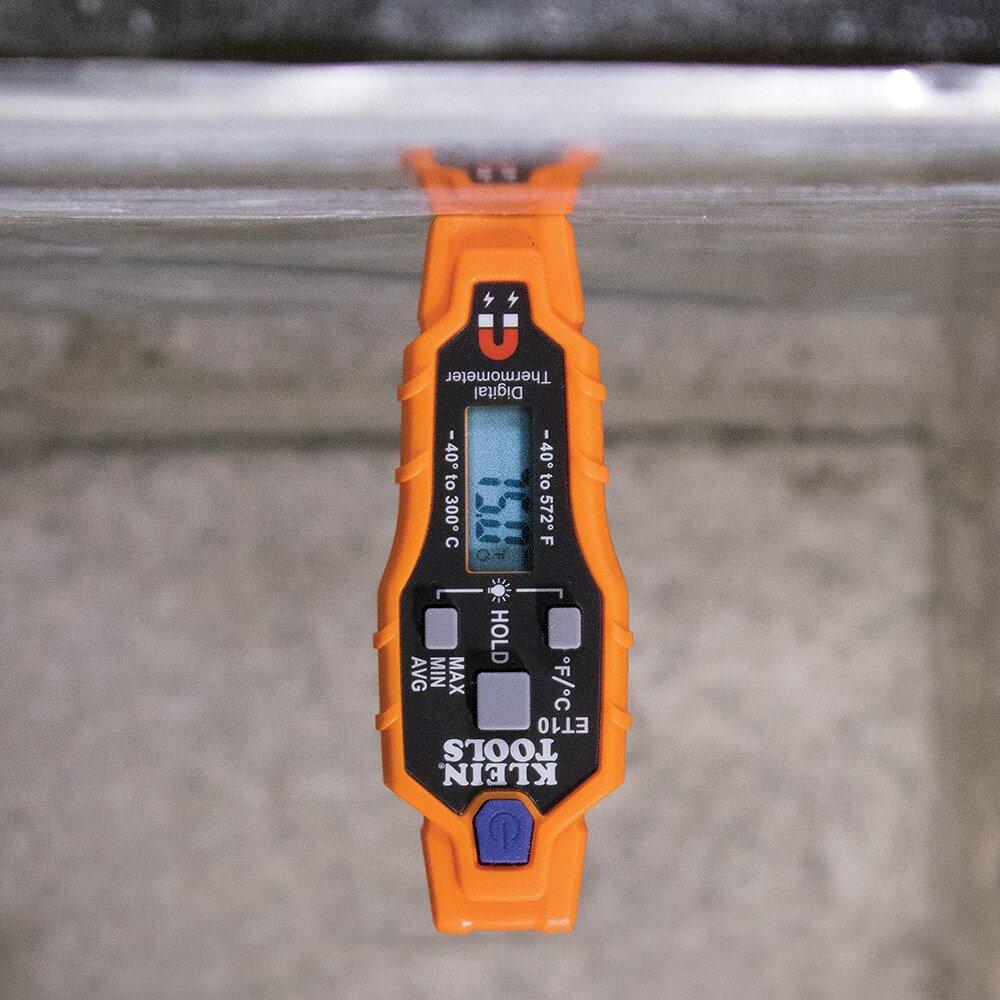 Klein Tools Black Digital Pocket Thermometer 