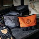 Orange STAND-UP ZIPPER BAGS, 2 PK 