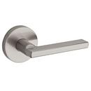 Passage, Hall or Closet Lever Handle in Satin Nickel