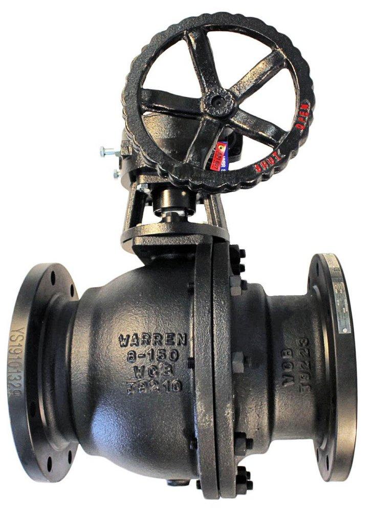 Warren Valve LP Carbon Steel Full Port Flanged 150# Ball Valve 