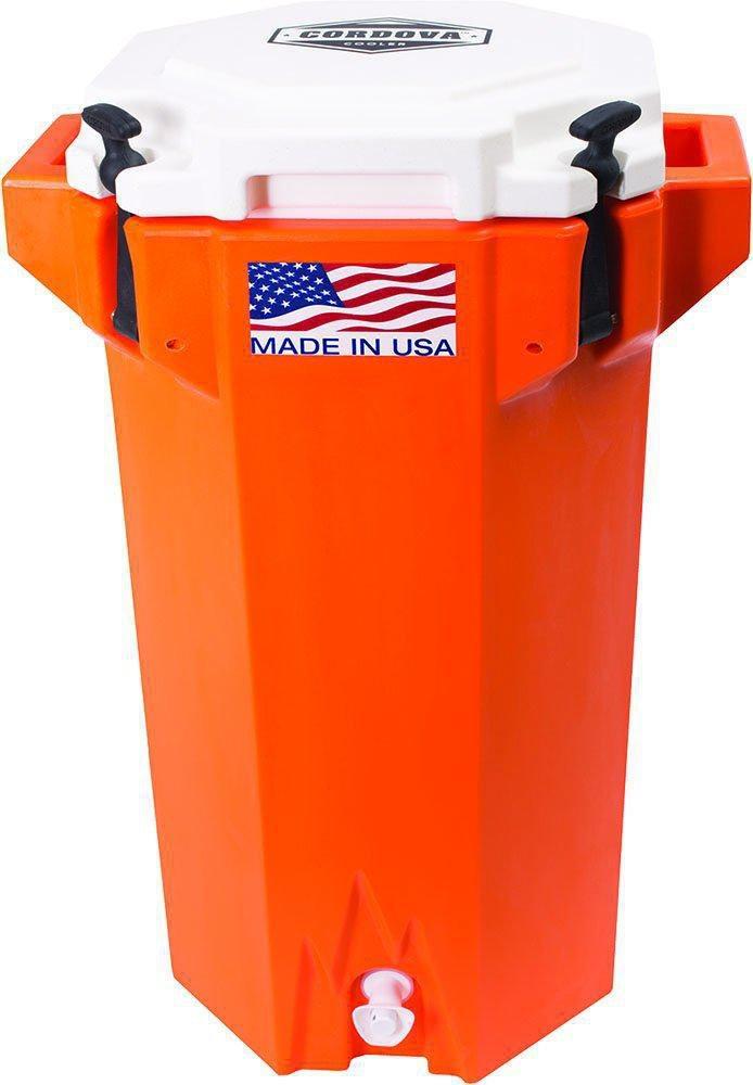 Cordova Coolers CORDOVA HYDRO JUG 5.0G ORANGE/WHITE 