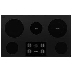 5 Burner Radiant Cooktop in Black