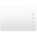 Whirlpool White 4 Burner Radiant Cooktop 