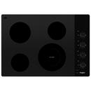 4 Burner Radiant Cooktop in Black