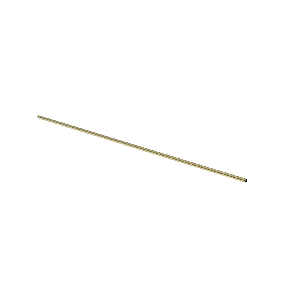 Ginger Polished Brass Straight Shower Rod 