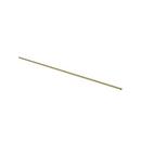 Ginger Polished Brass Straight Shower Rod 