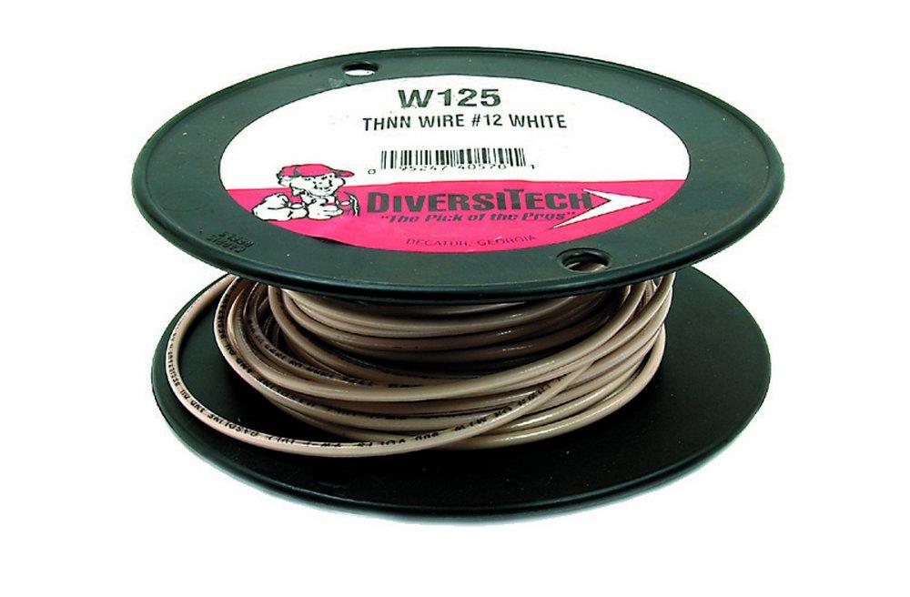 DiversiTech&reg; White 10 ft. Standard Copper Wire 