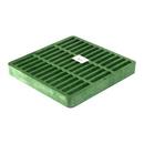 9 x 9 in. Square Grate Green