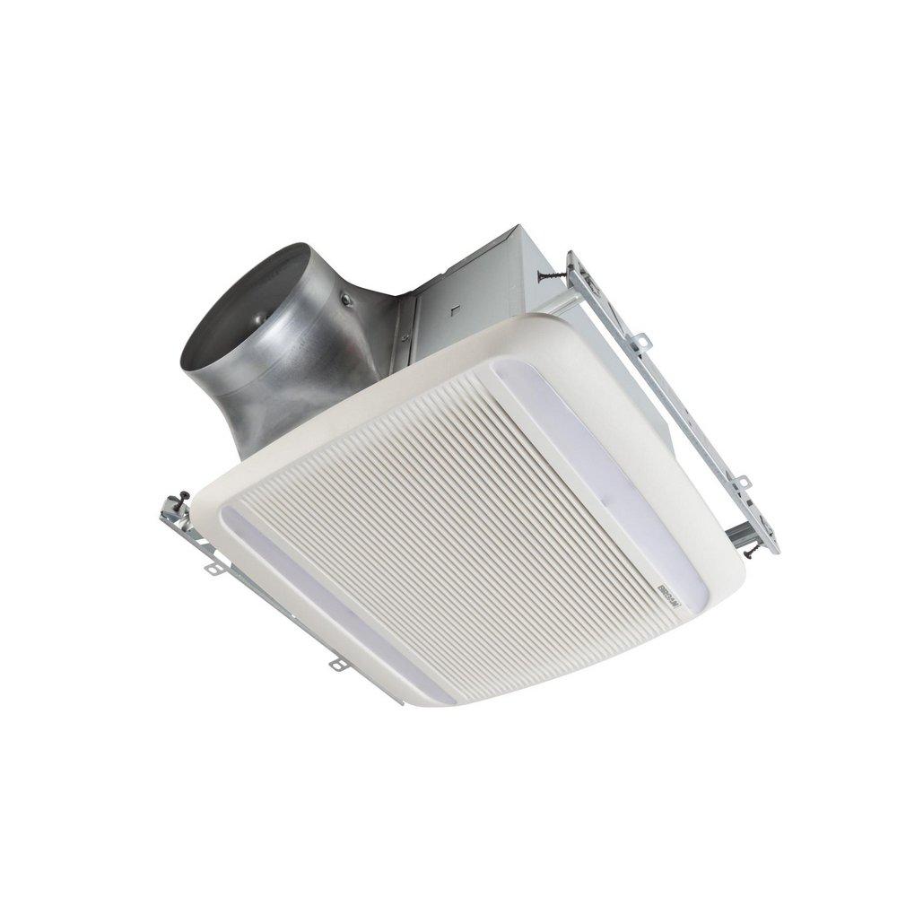 Broan White Bathroom Exhaust Fan in White 