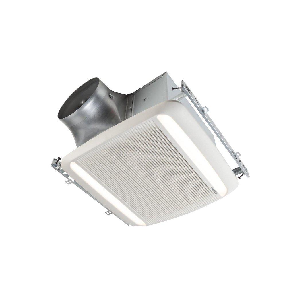 Broan White Bathroom Exhaust Fan in White 