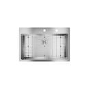Elkay Polished Satin 33 x 22 in. Stainless Steel Single Bowl Dual Mount Kitchen Sink in Polished Satin 