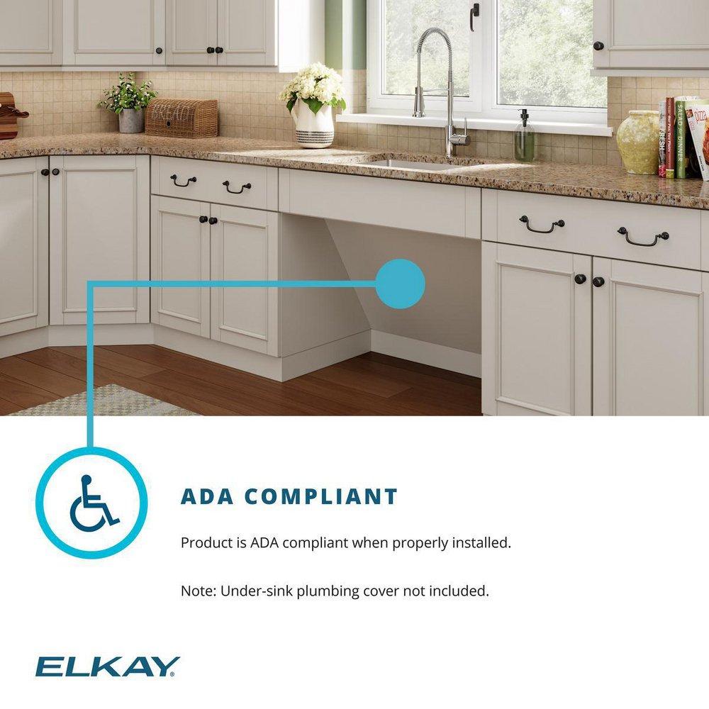 Elkay Polished Satin 25 x 22 in. Stainless Steel Single Bowl Dual Mount Kitchen Sink in Polished Satin 