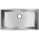 Elkay Polished Satin 32-1/2 x 18 in. No Hole Stainless Steel Single Bowl Undermount Kitchen Sink 