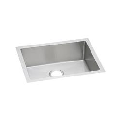 23-1/2 in. Undermount Stainless Steel Single Bowl Kitchen Sink in Polished Satin
