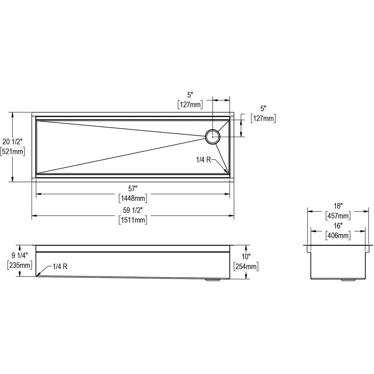 Elkay Polished Satin 31-1/2 x 18-1/2 in. No Hole Stainless Steel Double Bowl Undermount Kitchen Sink 