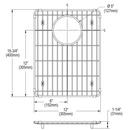 Elkay Stainless Steel 12 x 15-3/4 x 1-1/4 in. Bottom Grid 