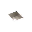 16 x 18-1/2 in. No Hole Stainless Steel Single Bowl Undermount Kitchen Sink in Polished Satin