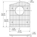 Elkay Stainless Steel Bottom Grid in Stainless Steel 