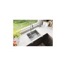 Elkay Polished Satin 22-1/2 x 18-1/2 in. No Hole Stainless Steel Single Bowl Undermount Kitchen Sink 