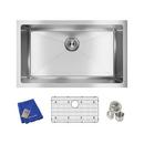 Elkay Polished Satin 30-1/2 x 18-1/2 in. No Hole Stainless Steel Single Bowl Undermount Kitchen Sink 