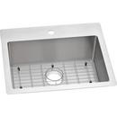 Elkay Polished Satin 25 x 22 in. Stainless Steel Single Bowl Dual Mount Kitchen Sink in Polished Satin 