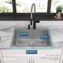 Elkay Polished Satin 25 x 22 in. Stainless Steel Single Bowl Dual Mount Kitchen Sink in Polished Satin 