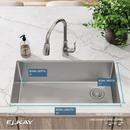 Elkay Polished Satin 31-1/2 x 18-1/2 in. No Hole Stainless Steel Single Bowl Undermount Kitchen Sink 
